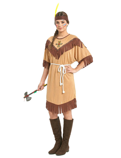 Két tónusú nő indiai álruhája