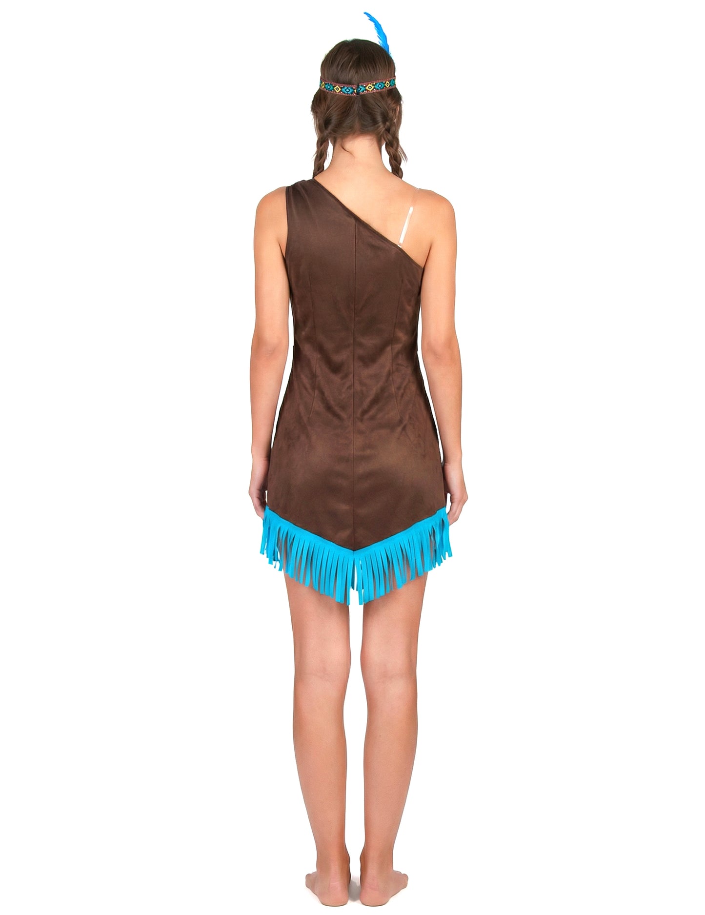 Barna és kék indiai álruhás