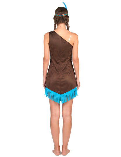 Barna és kék indiai álruhás