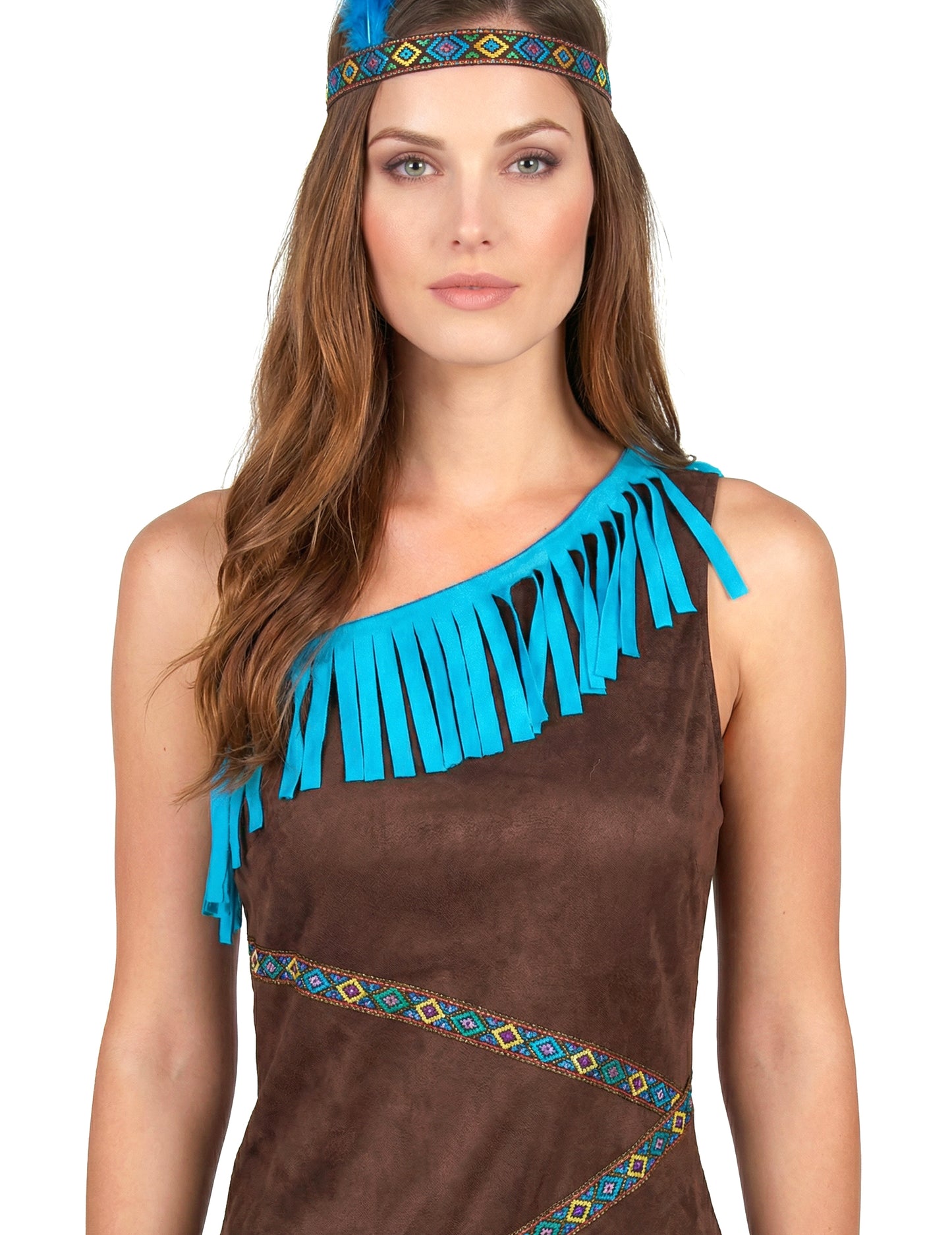 Barna és kék indiai álruhás