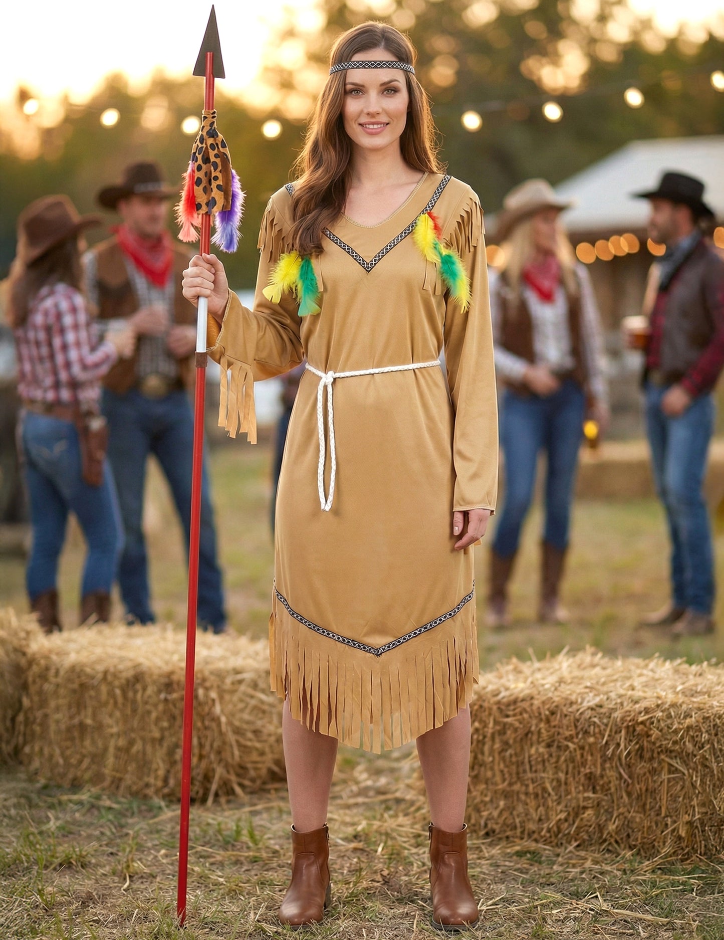 Indiai jelmez hosszú ruha nő