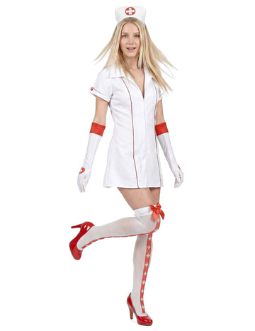 Szexi ápolási jelmez nő