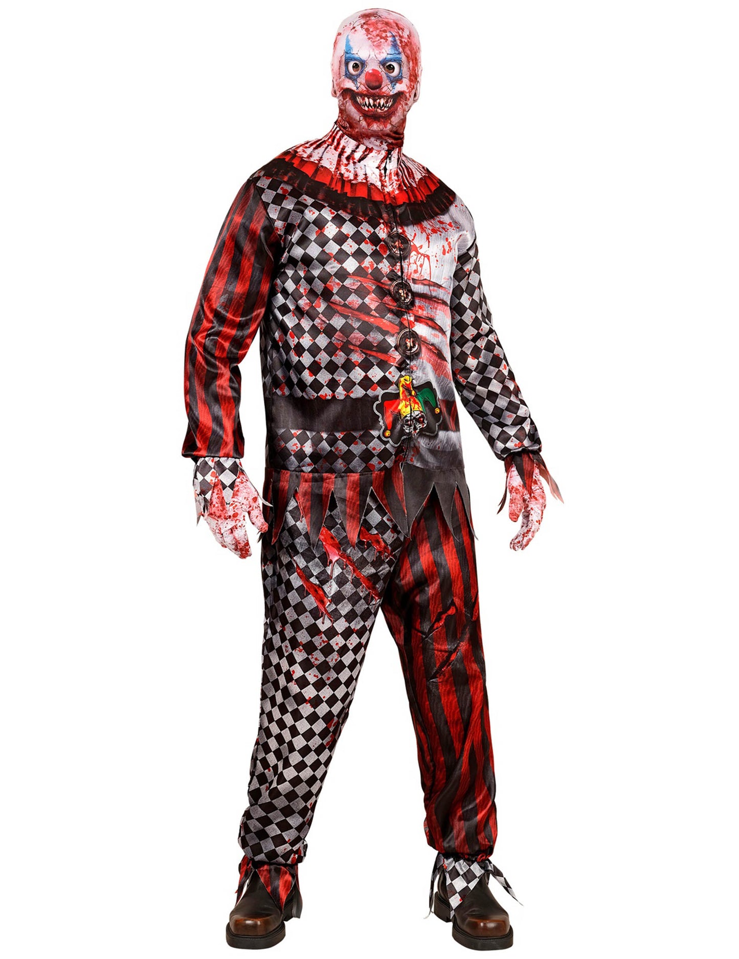 Teljes felnőtt gyilkos bohóc jelmez