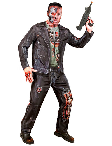 Felnőtt kiborg teljes jelmez