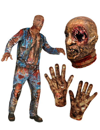 Felnőtt teljes zombi jelmez