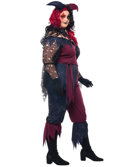 Joker pszichopat jelmez luxus nő