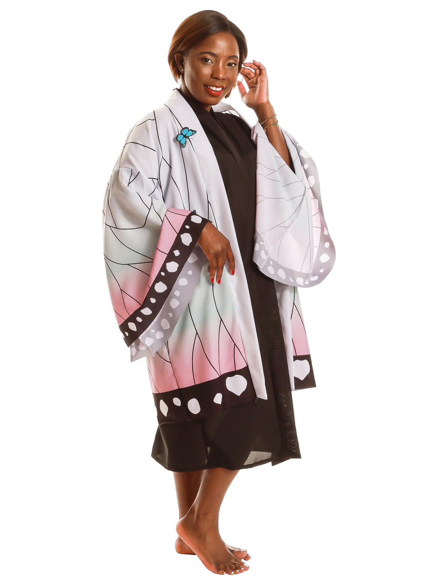 Felnőtt pillangó kimono manga jelmez