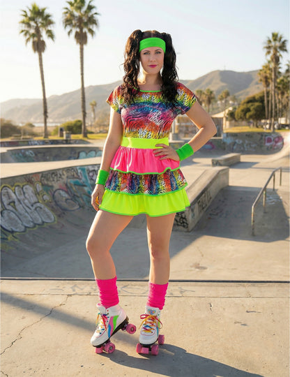 Női 80-as évek retro jelmez 