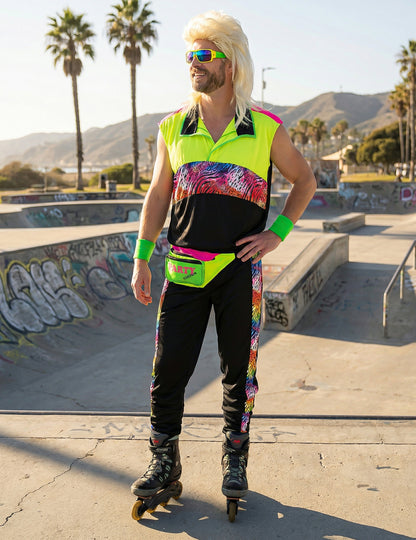 Férfi 80-as évek retró jelmez 