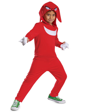 Knuckles Sonic gyerek jelmez 