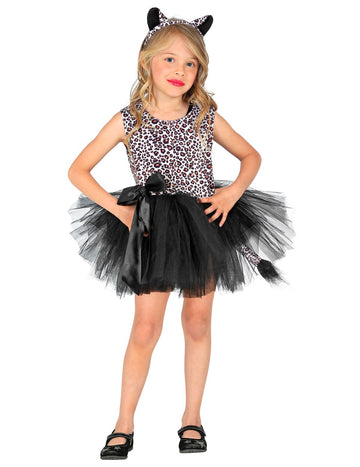 Leopárd álruhás tutu lány