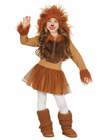 Oroszlán álruhás tutu lány