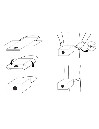 Felnőtt hoppá kézbesítő jelmez