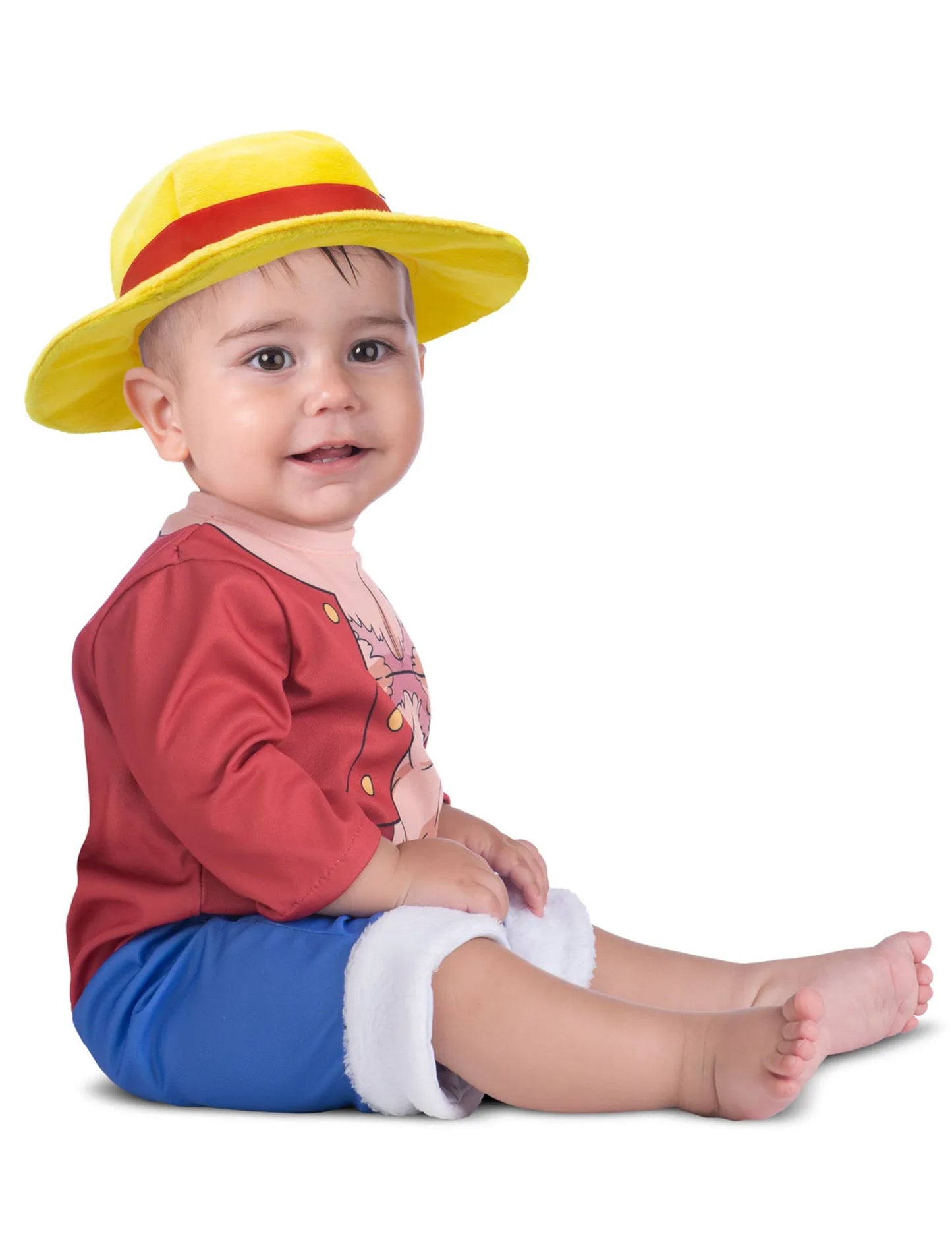 Luffy egy darabban a baba jelmezhez