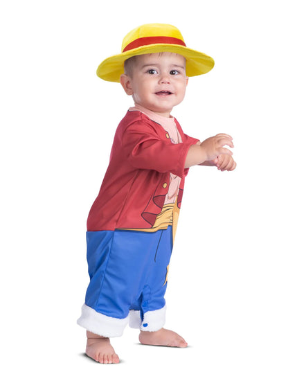 Luffy egy darabban a baba jelmezhez