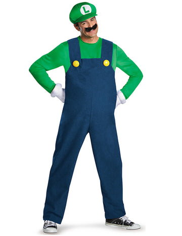 Luigi deluxe felnőtt álruhás