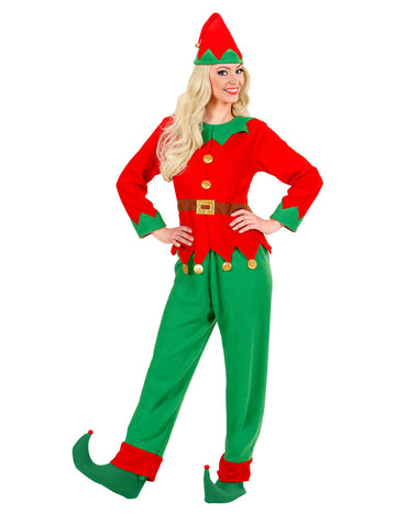 Mikulás Lutin jelmez nő