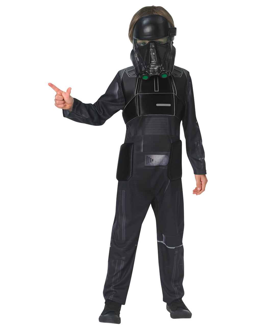 Death trooper luxus Star Wars Rogue One gyermek fekete öltözet gyermekeknek