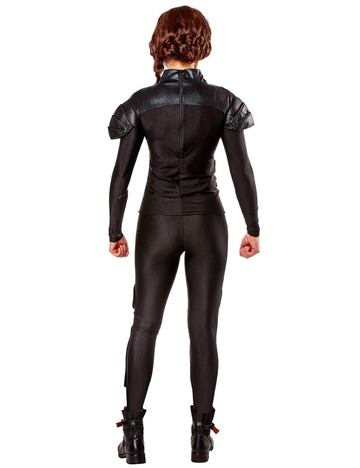 Vue de dos du déguisement Luxe Katniss Rebel The Hunger Games™