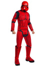 Prémium Sith Trooper jelmez felnőtteknek, piros színben, teljes álarccal