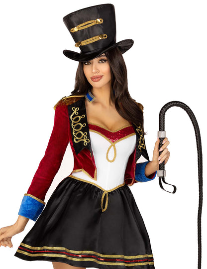 Női Madame Loyal luxus jelmez 