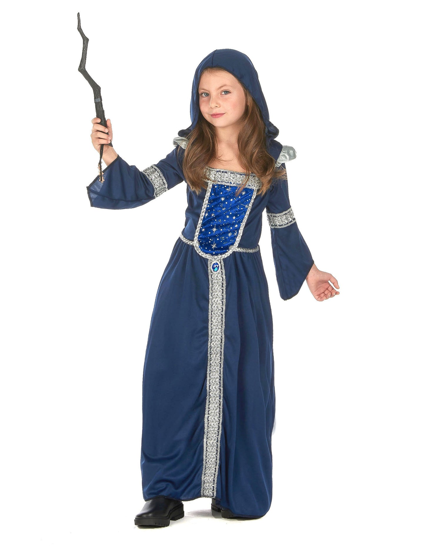 Mágus jelmez bleu éjszakai lány