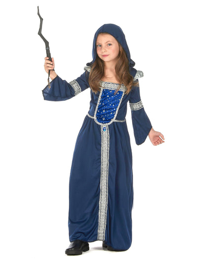 Mágus jelmez bleu éjszakai lány