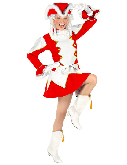 Red Majorette jelmez nő