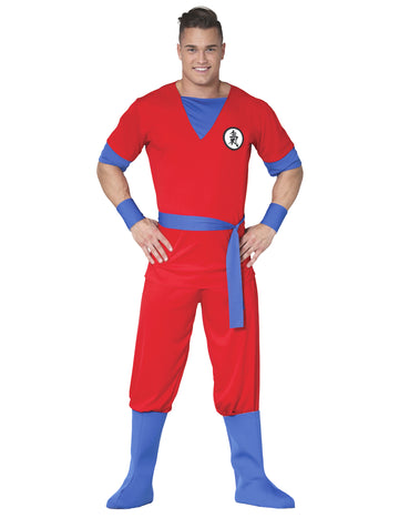 Felnőtt vörös manga jelmez