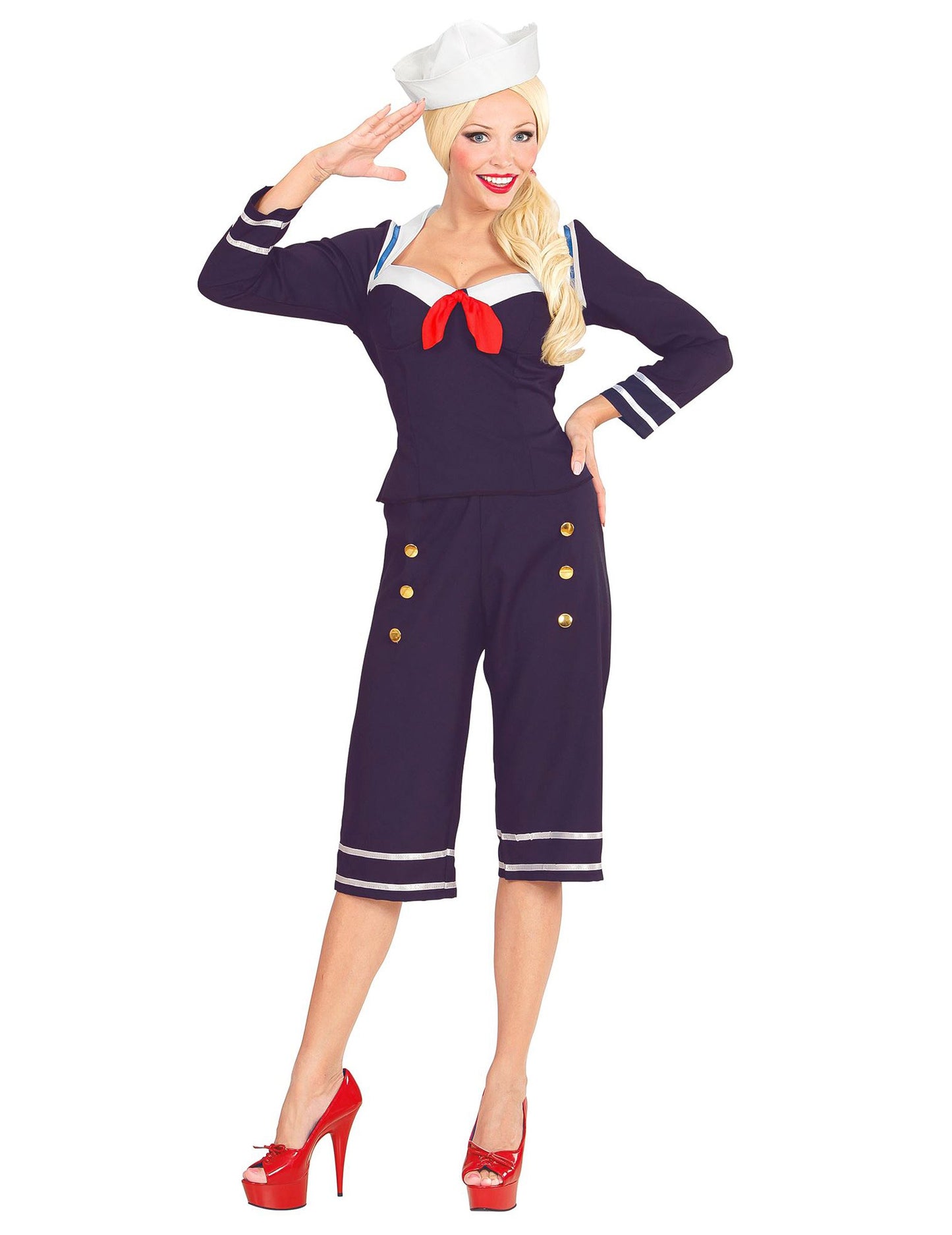 Tengeri álruhás pin up nő