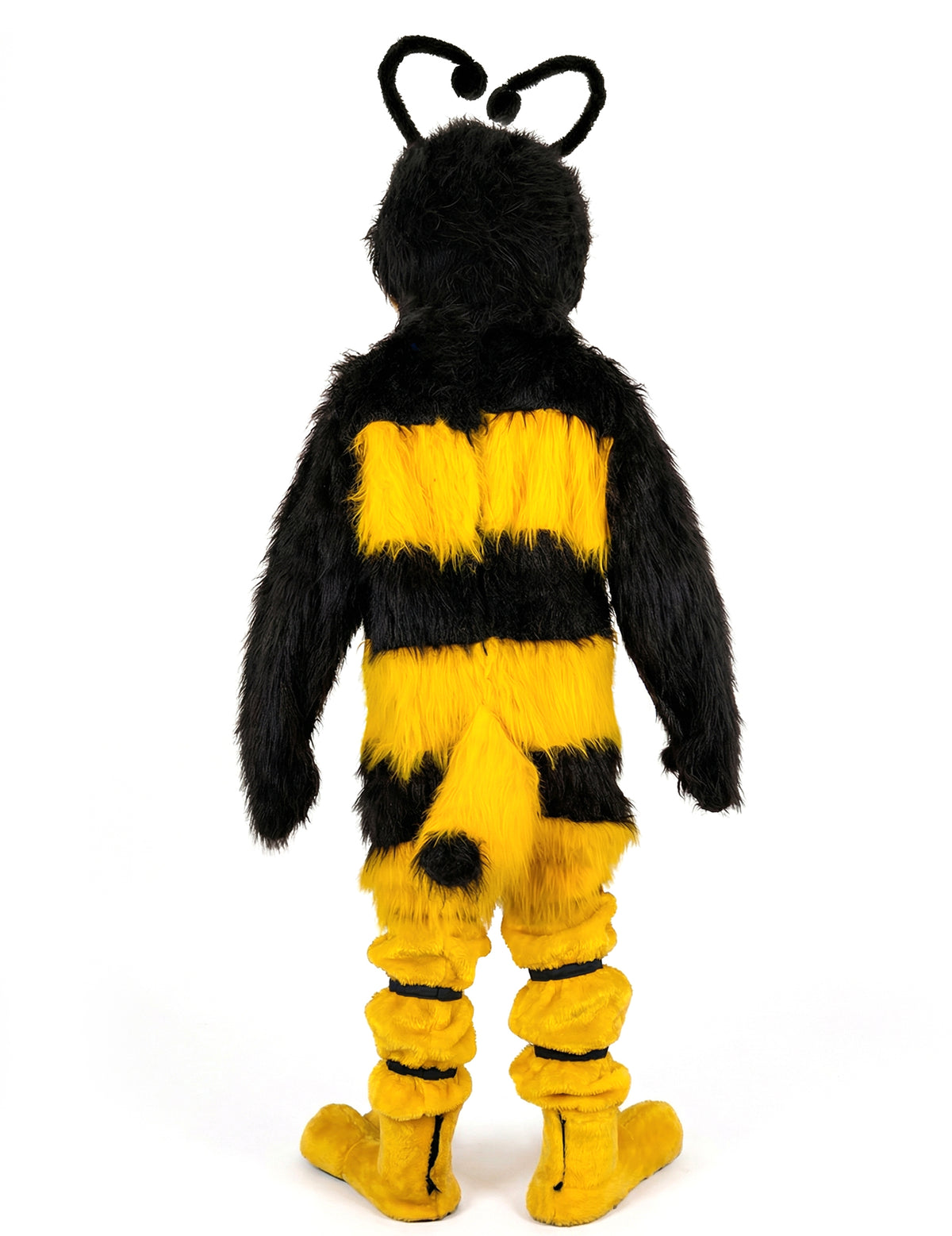 Déguisement mascotte abeille pour adulte jaune et noir