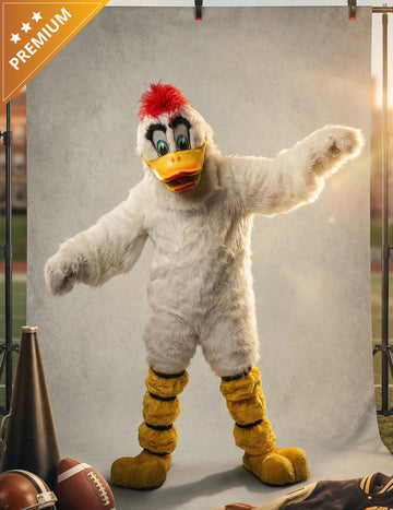 Felnőtt fehér kacsa kabala jelmez