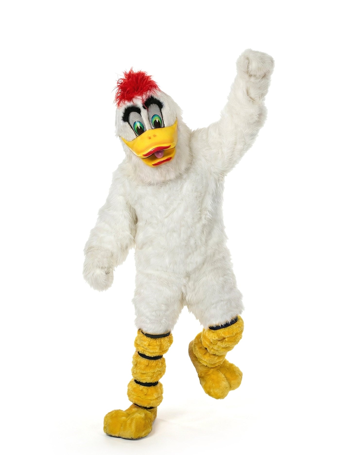 Felnőtt fehér kacsa kabala jelmez