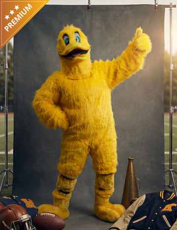 Felnőtt sárga kacsa kabala jelmez