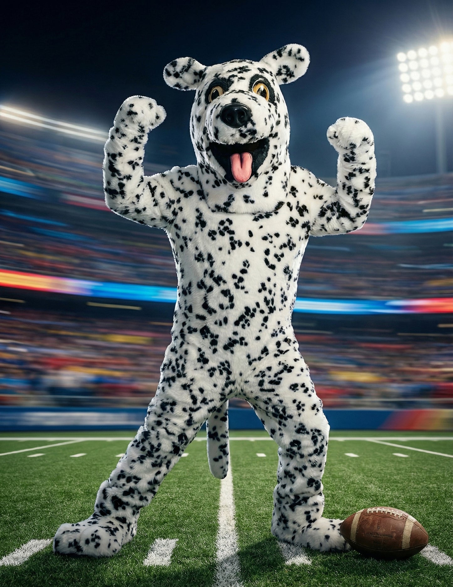 Felnőtt dalmát kutya kabala jelmez