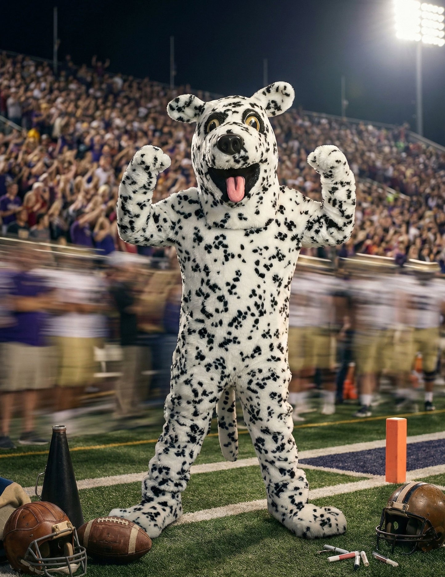 Felnőtt dalmát kutya kabala jelmez