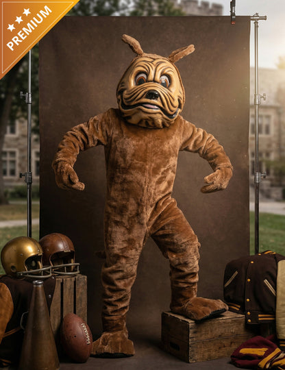 Felnőtt barna kutya kabala jelmez