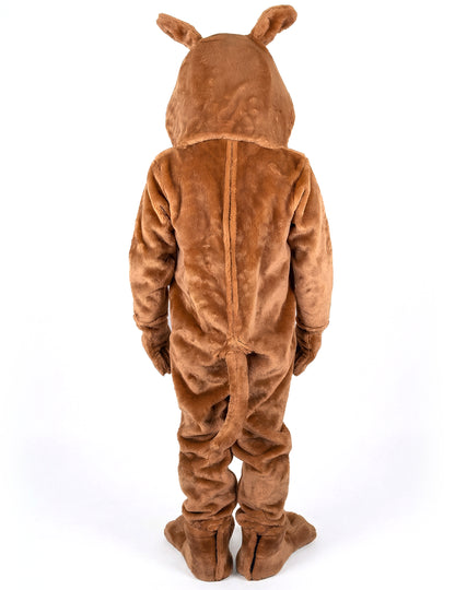 Felnőtt barna kutya kabala jelmez