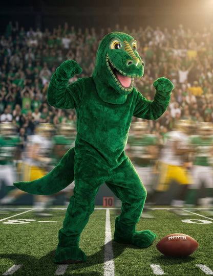 Felnőtt dinoszaurusz kabala jelmez