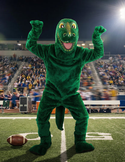 Felnőtt dinoszaurusz kabala jelmez