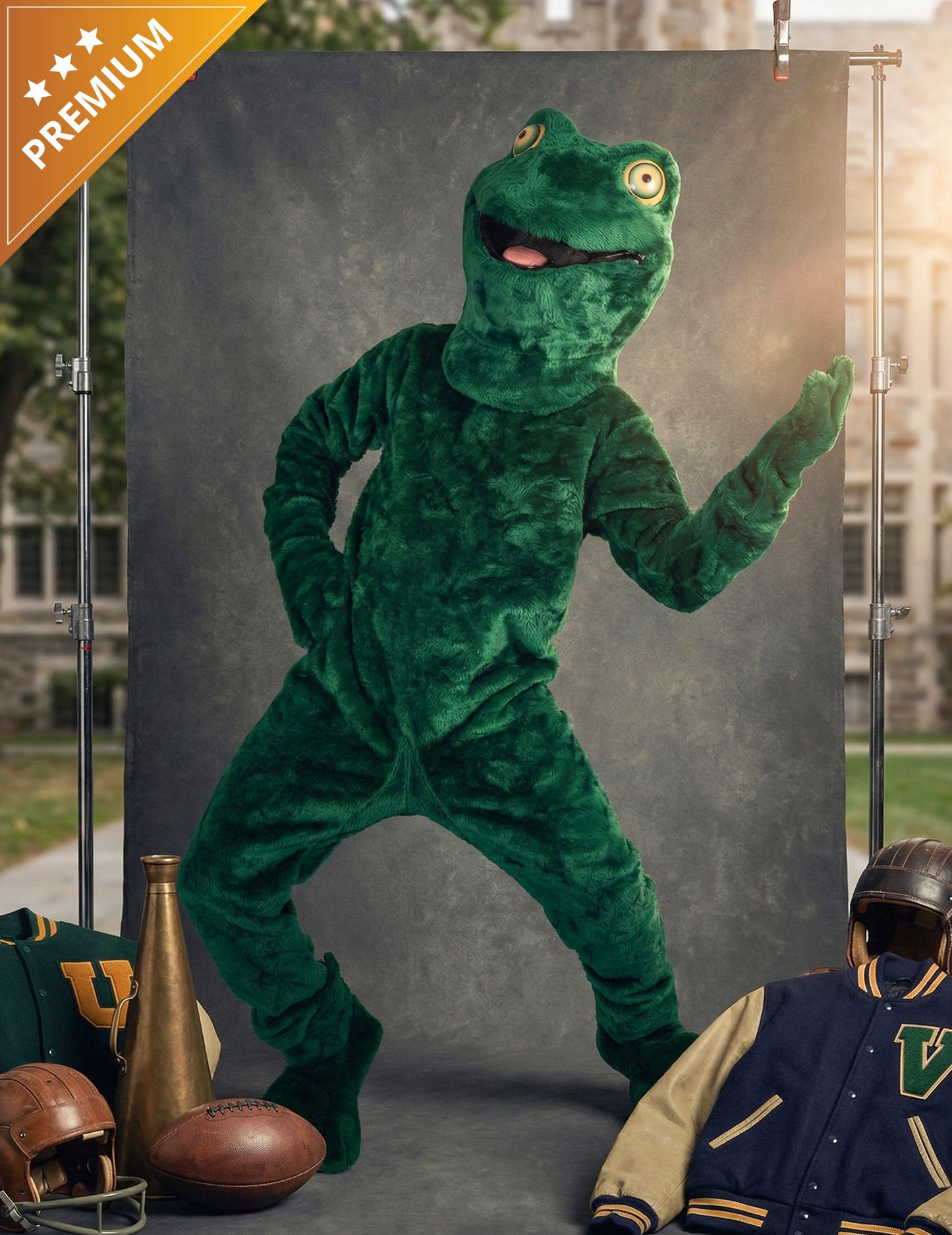 Felnőtt béka kabala jelmez