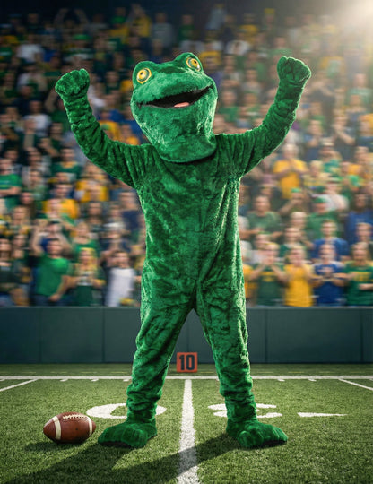 Felnőtt béka kabala jelmez