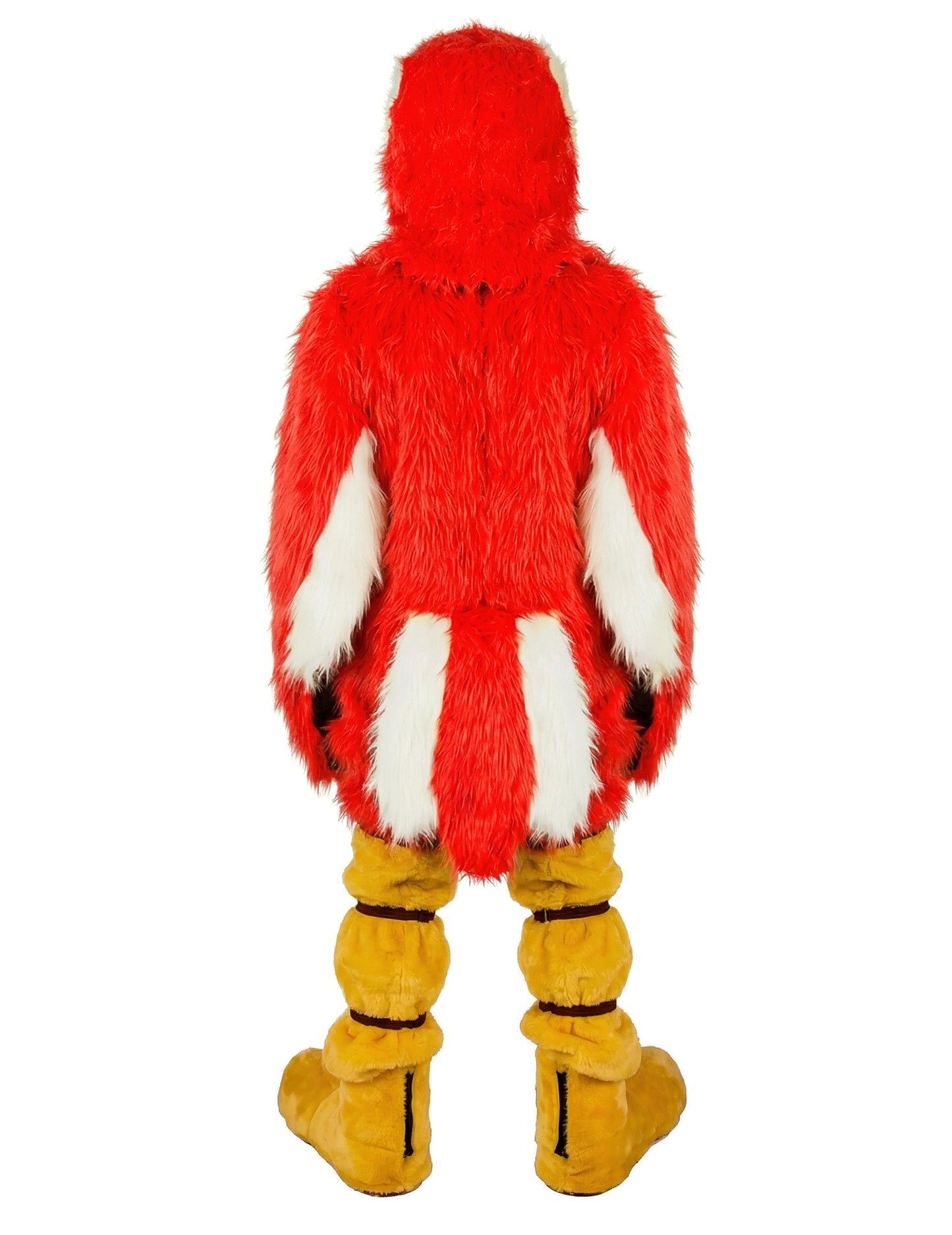 Felnőtt vörös papagáj kabala jelmez