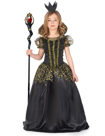 Csúnya fekete lány jelmez lány