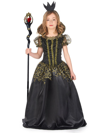 Csúnya fekete lány jelmez lány