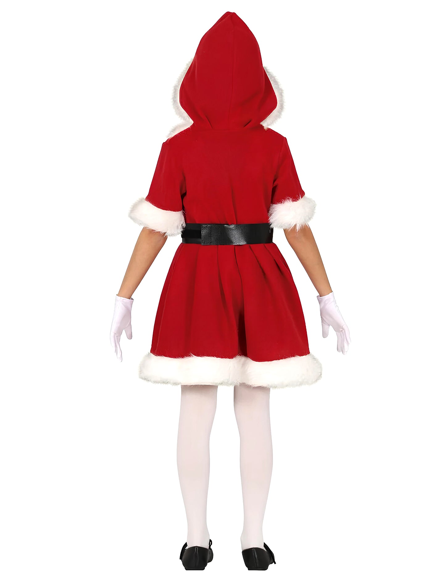 Lányok kapucnis anya karácsonyi jelmeze