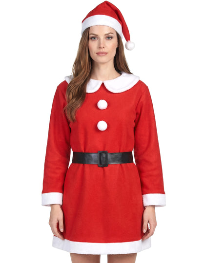 Anya karácsonyi jelmez pomponok nő