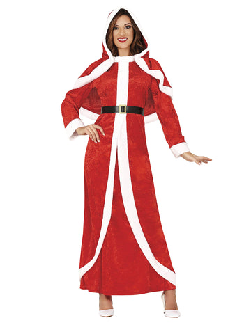 Anya karácsonyi jelmez hosszú női ruha
