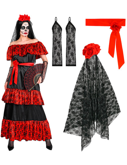 Mexikói halottak napi jelmez nőknek