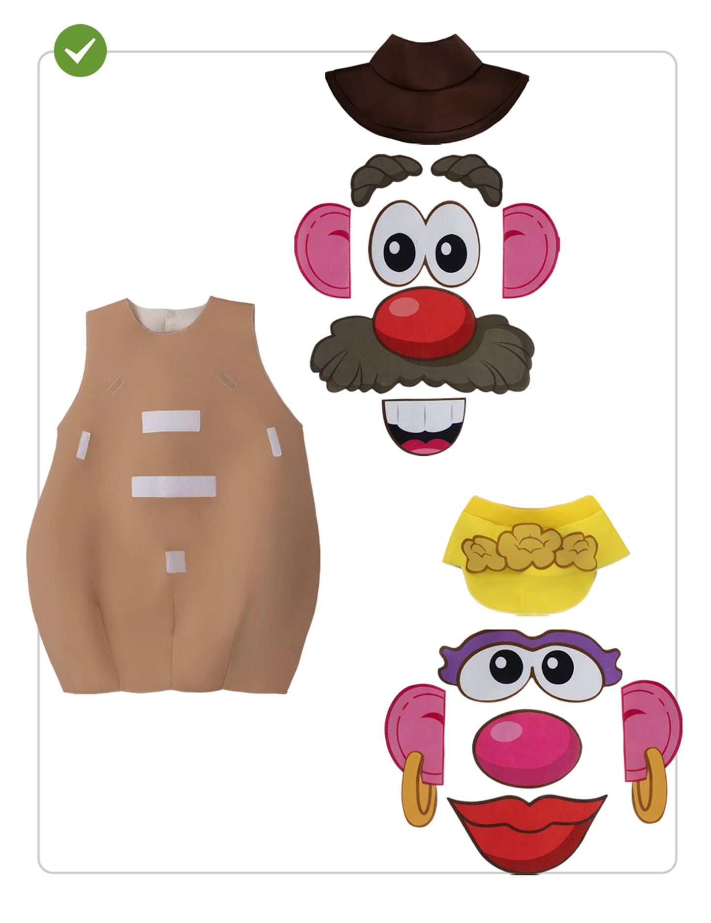 Mr. Potato fejjelmez - Felnőtt Toy Story